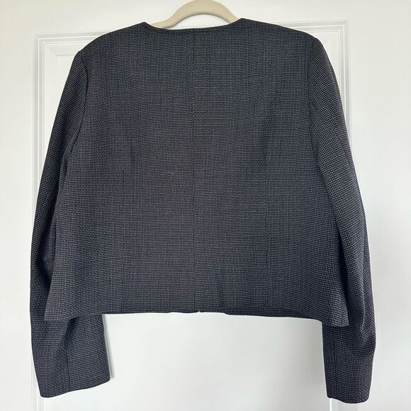 Pendleton Women’s Sz 16 Petite 100% Virgin Wool Zip Up Blazer Jacket - Picture 2 of 6